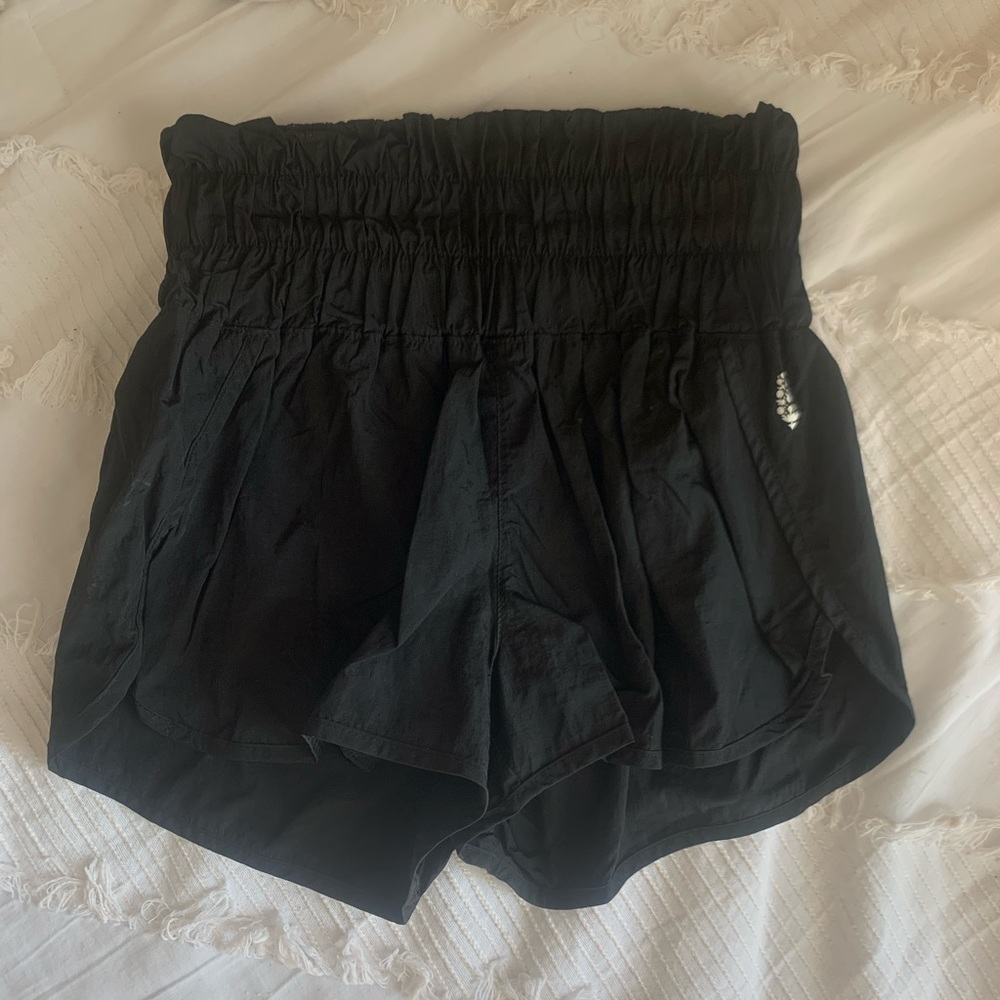 Free People The Way Home Trash Bag Shorts High Waisted